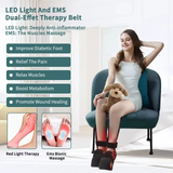 High Quality Red Light Therapy Devices Slipper For Foot Feet Toes Ankle Pain Relief